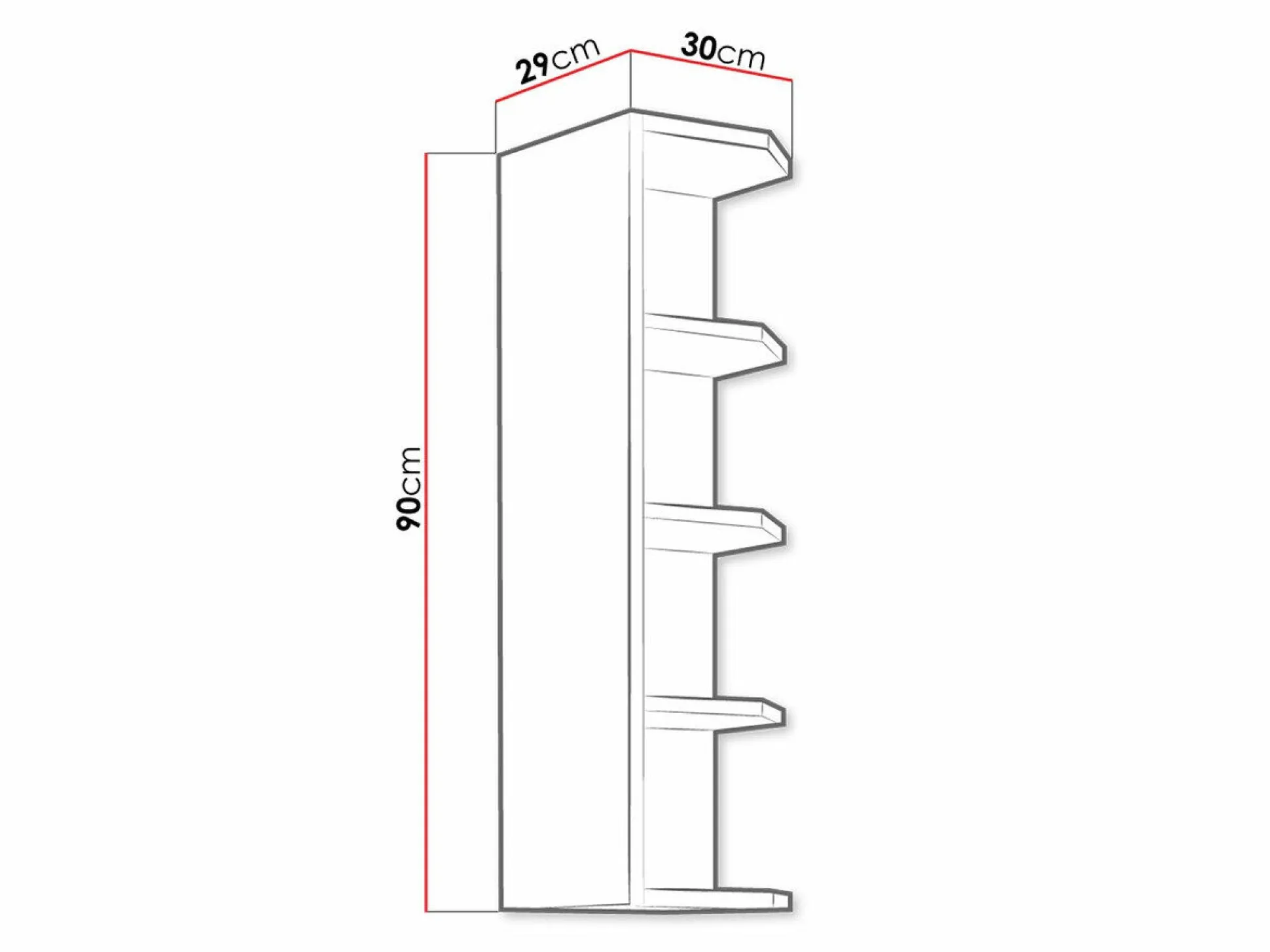Vægreol Retro Grey 125