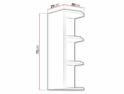 Vægreol Retro White 143