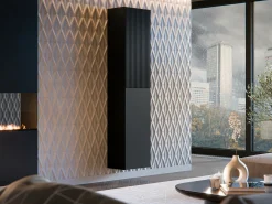 Vægreol Species (Sort)