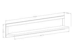 Vægreol Tolnue 100 (Mørkegrøn)