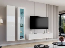 Vægreol Vilrin IV (Hvid + Glansfuld hvid)