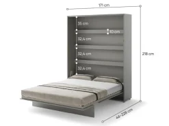 Vægseng Concept Pro Lenart Levfere 102 (Grå)