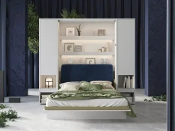 Vægseng Concept Pro Lenart Levfere 102 (Hvid)