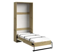 Vægseng Mirelbu 113 (Artisan eg + Hvid + Grå)