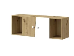 Vægskab Almira 112 (Artisan eg + Hvid)