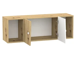 Vægskab Almira 112 (Artisan eg + Hvid)