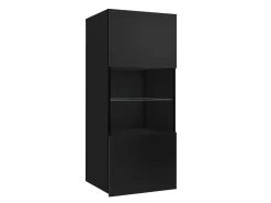 Vægskab Remus I (Sort + Blank sort)