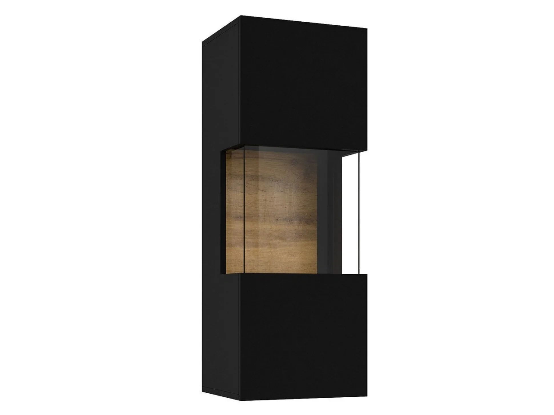 Vægskab Revmiru 101 (Sort + Wotan eg)