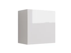 Vægskab Vilrin I (Hvid + Glansfuld hvid)